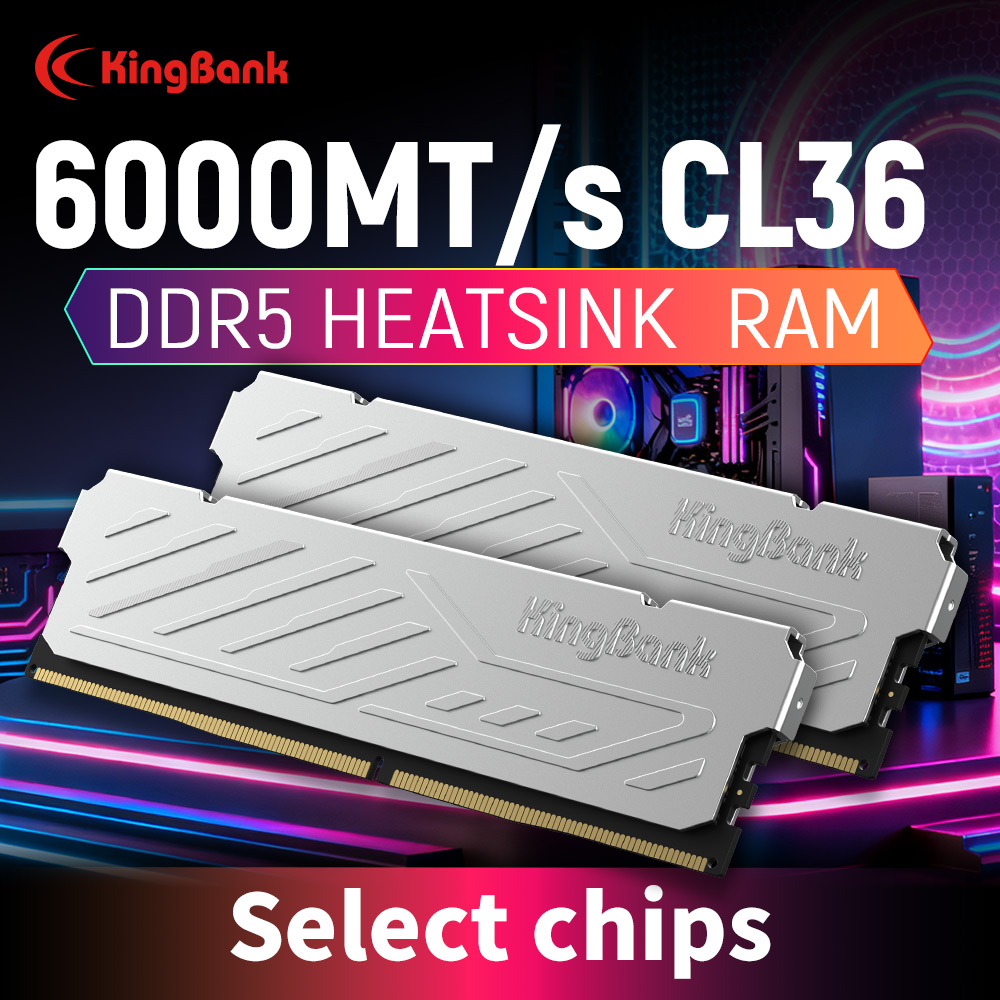 Ddr5 16Gb 6000Mhz - ذاكرة كينج بانك KJXS DDR5 بسعة