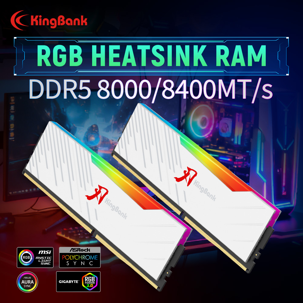 Ddr5 64Gb - ذاكرة كينج بانك KRRW DDR5 بسعة