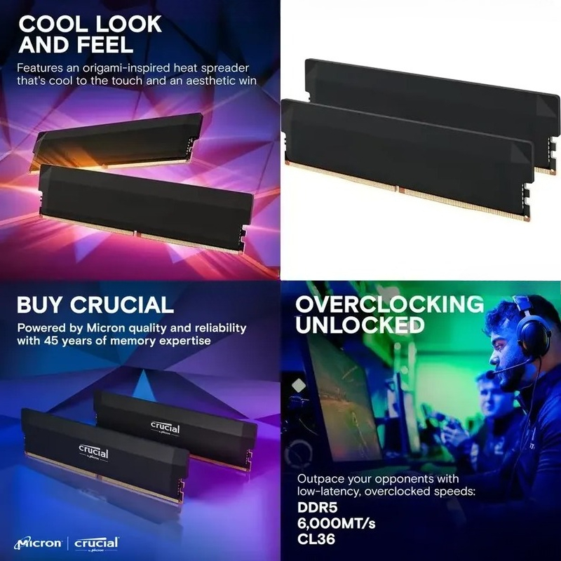طقم ذاكرة AMD EXPO DDR5 سعة 32 - مراجعة Ddr5 Memory وسعره