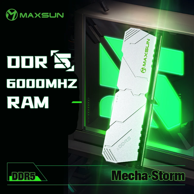 MAXSUN المبرد Memoria RAM DDR5 - مراجعة Ddr5 16Gb 6000Mhz وسعره