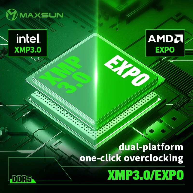 MAXSUN المبرد Memoria RAM DDR5 - مراجعة Ddr5 16Gb 6000Mhz وسعره