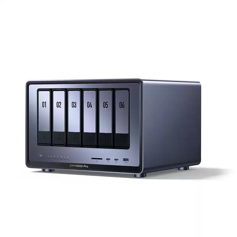 لجهاز DXP6800 Pro ذو 6 فتحات N - مراجعة Ddr5 8Gb وسعره