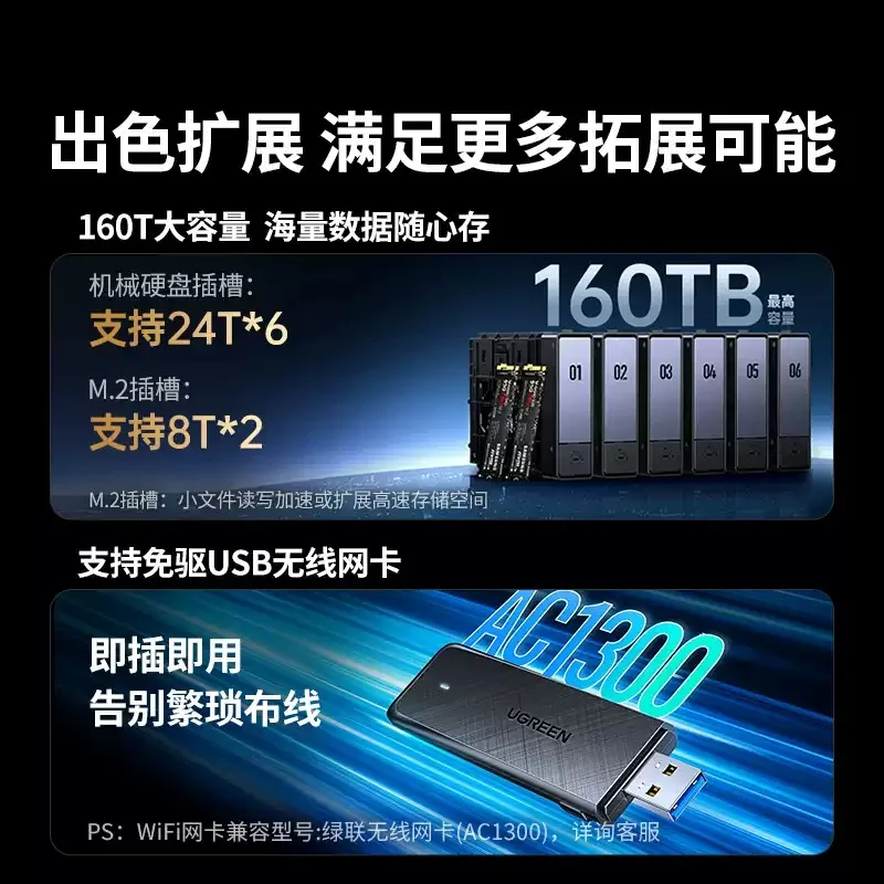 لجهاز DXP6800 Pro ذو 6 فتحات N - مراجعة Ddr5 8Gb وسعره