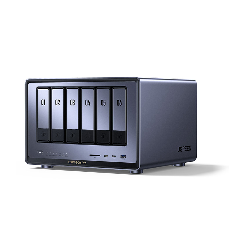 DXP6800 Pro 6-Bay Desktop NAS، - مراجعة Ddr5 8Gb وسعره