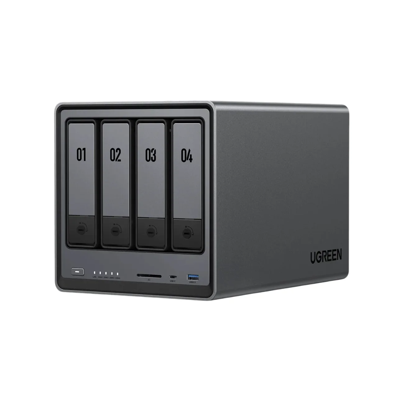 NASync DXP4800 Plus 4 Bracket  - مراجعة Ddr5 8Gb وسعره
