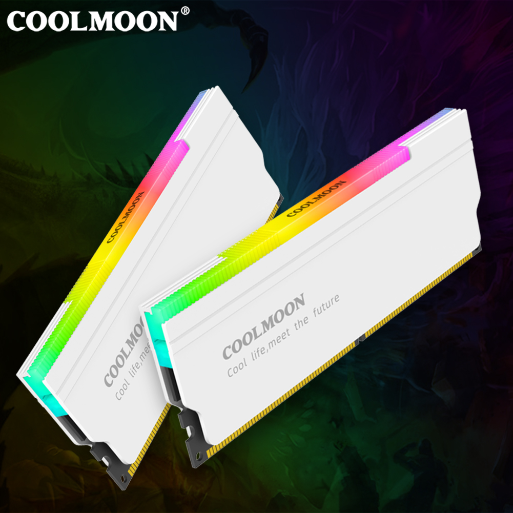 مشتت حراري COOLMOON 5V-3PIN AR - مراجعة Ddr5 Rgb Ram وسعره