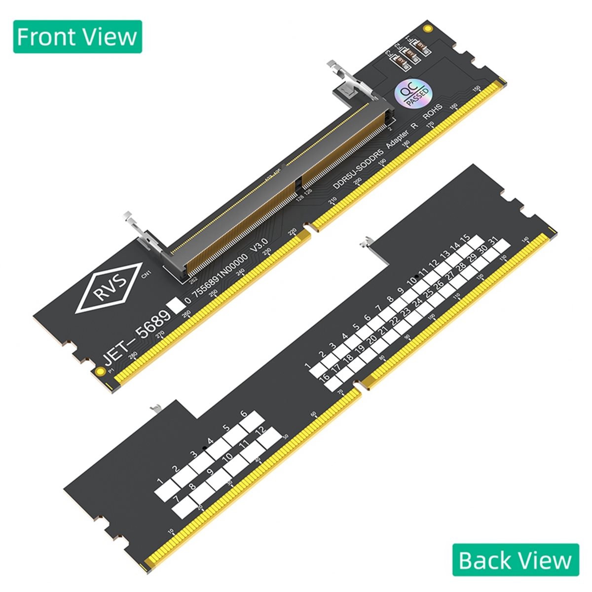 بطاقة محول ذاكرة DT1461 لتحويل - مراجعة Ddr5 Sodimm وسعره