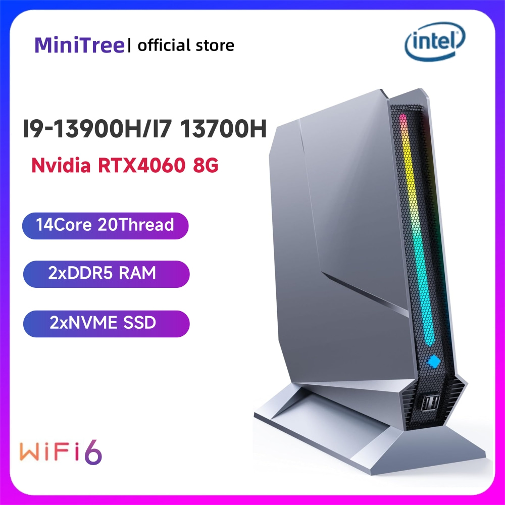 كمبيوتر مكتبي صغير للألعاب، مع - مراجعة Ddr5 64Gb وسعره