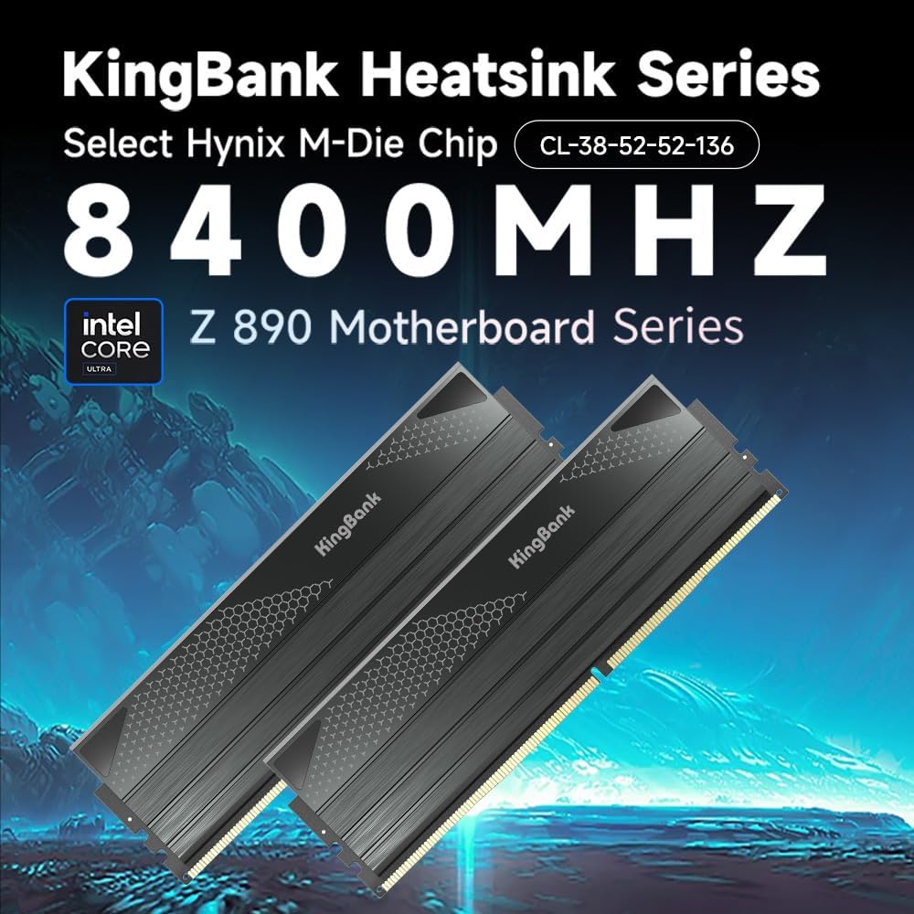 ذاكرة كينج بانك DDR5 KFXB سعة  - مراجعة Ddr5 4800Mhz وسعره
