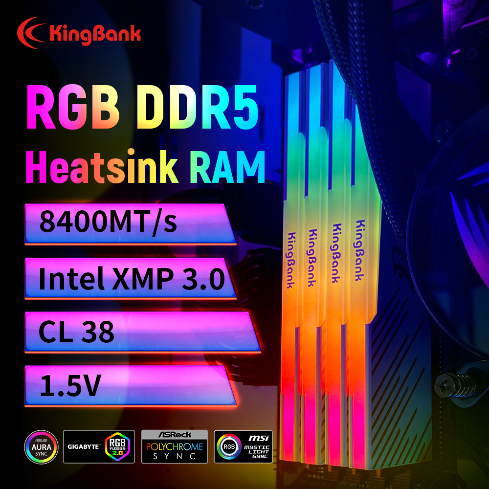 ذاكرة كينج بانك KRRW DDR5 بسعة - مراجعة Ddr5 64Gb وسعره