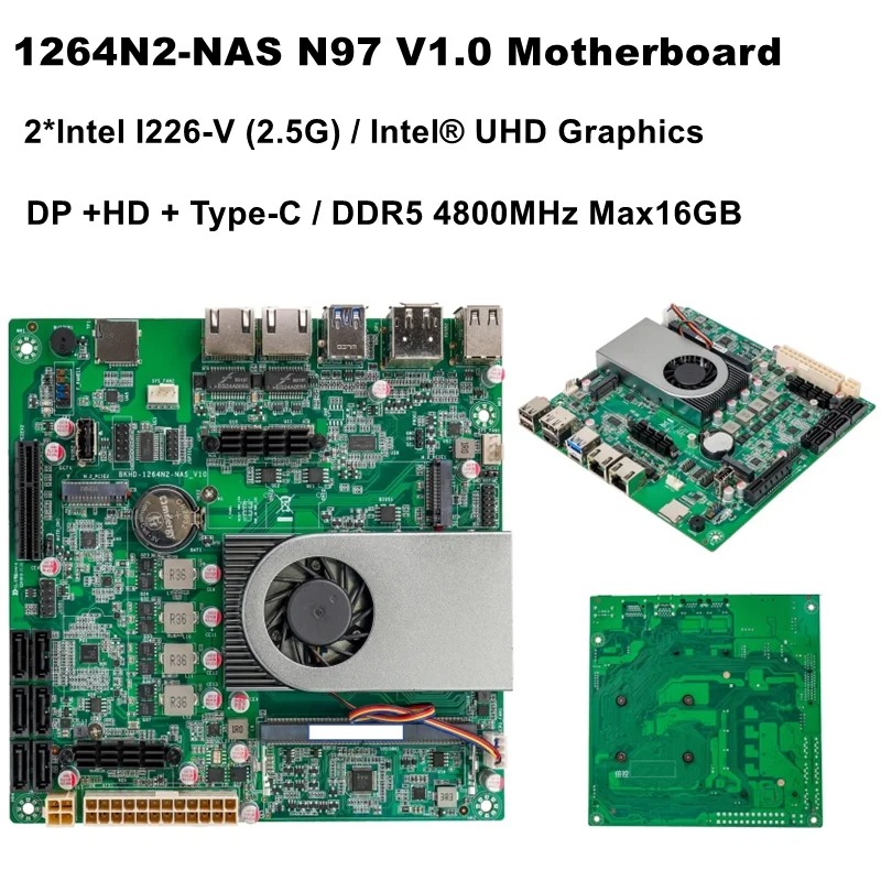 لوحة أم 2*Intel I226 V 2.5G 12 - مراجعة Ddr5 4800Mhz وسعره